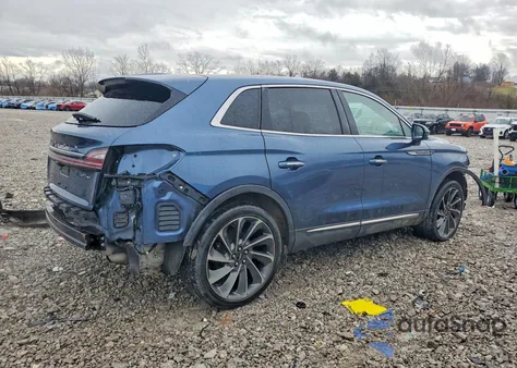 2019 Lincoln Nautilus Reserve z USA, uszkodzony, nr VIN 2LMPJ8L94KBL13588